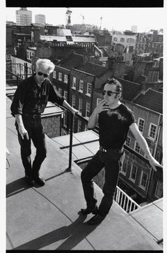 Joe Strummer and Jim Jarmusch, NYC