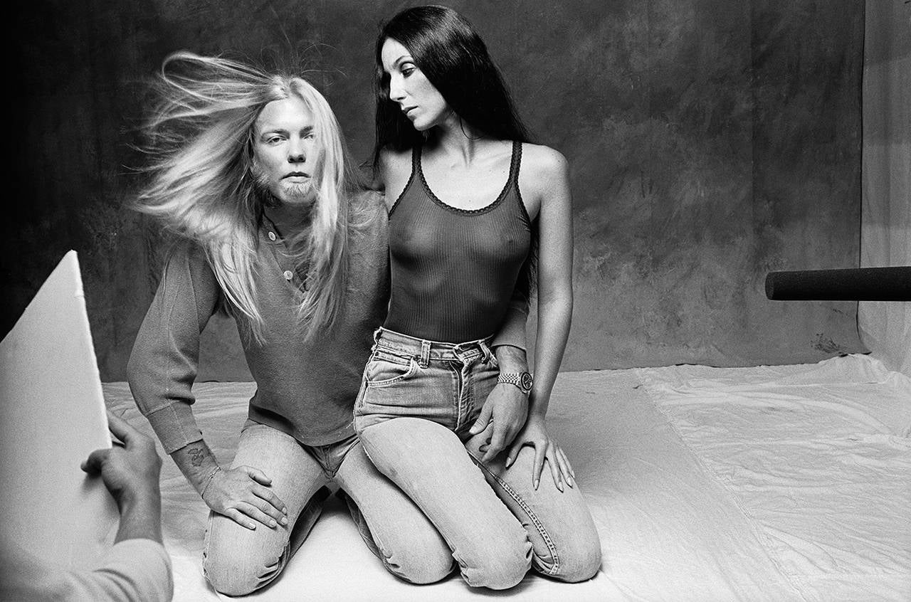 Norman Seeff Portrait Photograph - Cher & Gregg Allman