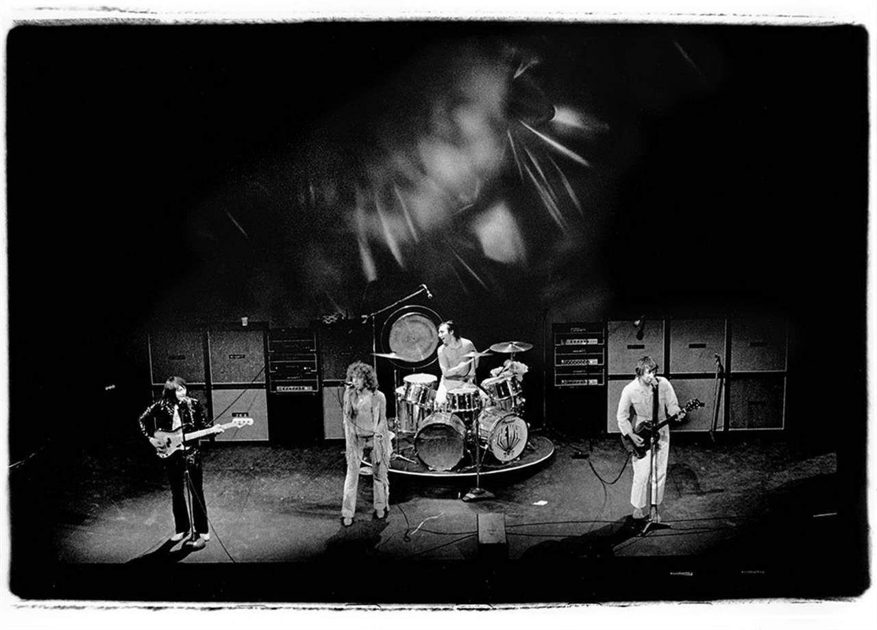 Amalie R. Rothschild Black and White Photograph - The Who Performing "Tommy"