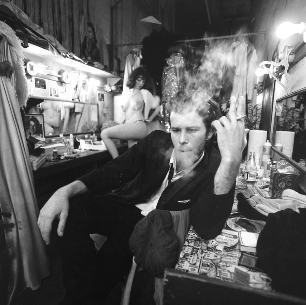 Joel Brodsky Portrait Photograph - Tom Waits [Small Change Album Cover Outtake]