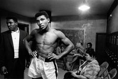Muhammad Ali in Locker Room