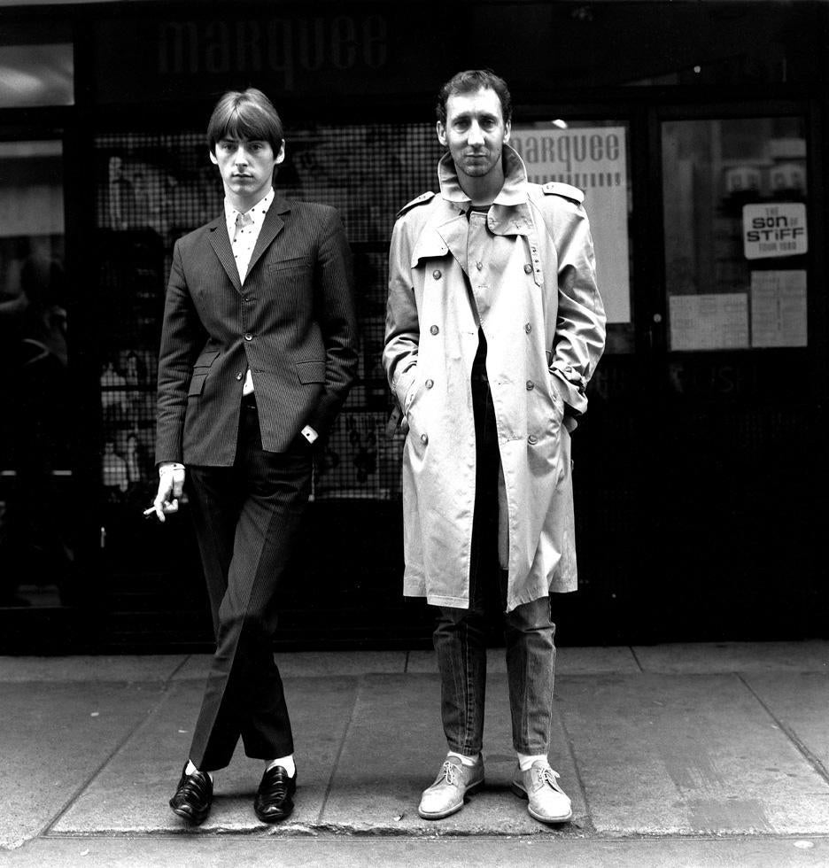 Janette Beckman Black and White Photograph - Paul Weller & Pete Townshend, London, England
