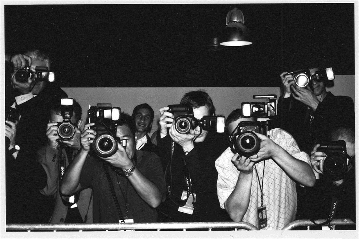 Jamie Hince Black and White Photograph - Press