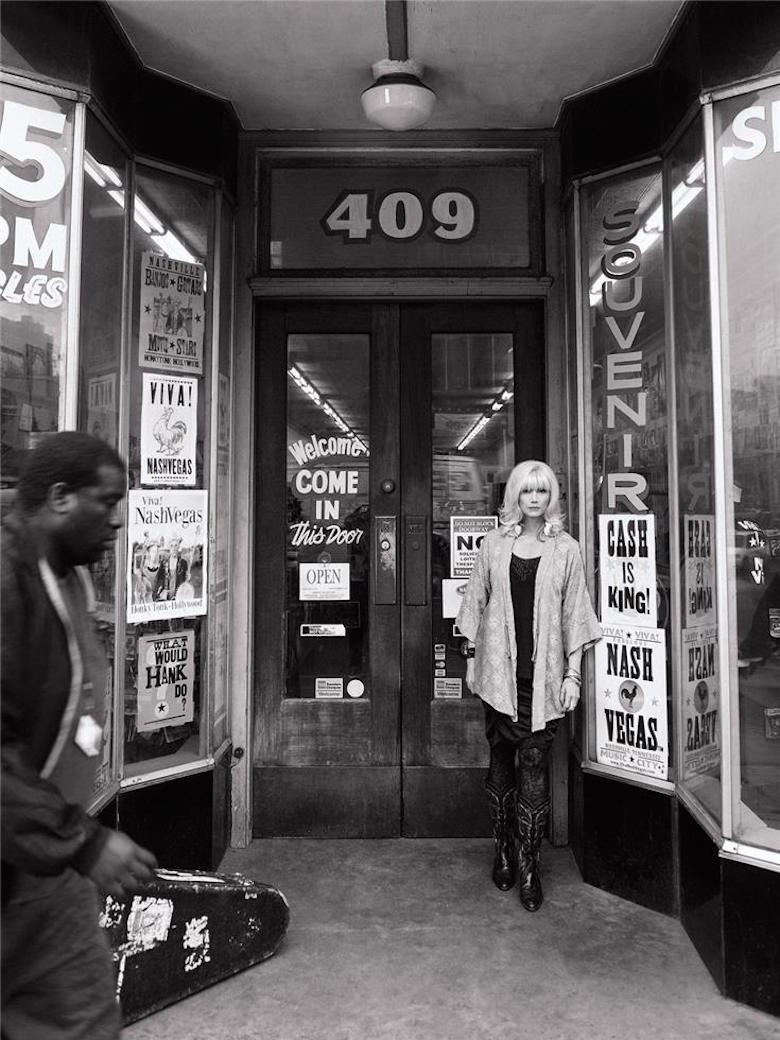 David McClister Portrait Photograph - Emmylou Harris, Lawrence Record Shop, Nashville
