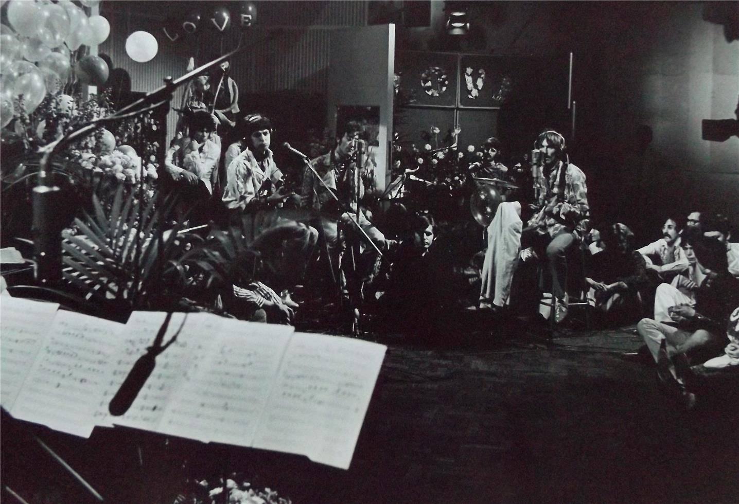David Mangus Black and White Photograph - The Beatles, Abbey Road Studios, London, 1967