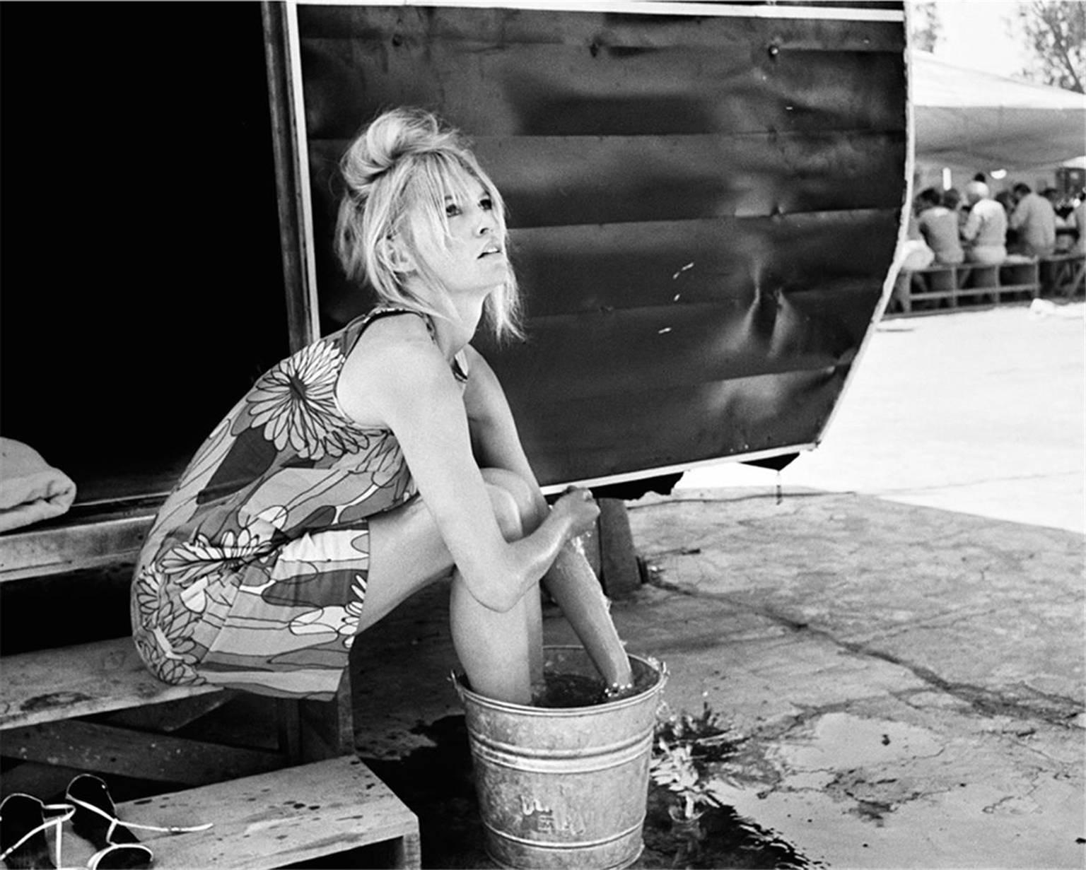 John R. Hamilton Black and White Photograph - Brigitte Bardot, "Viva Maria, " Cualta, Mexico