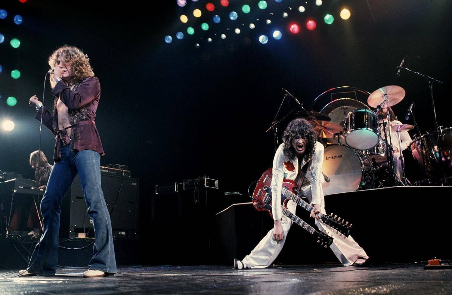 Neal Preston Color Photograph - Led Zeppelin