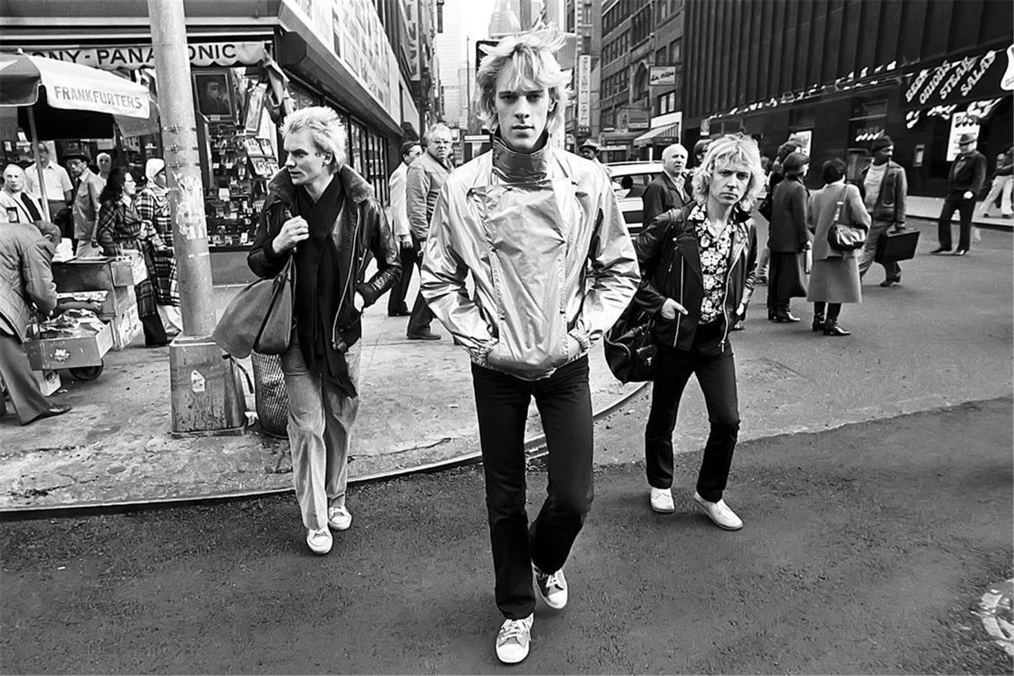 Lynn Goldsmith Black and White Photograph - The Police, New York City, 1978