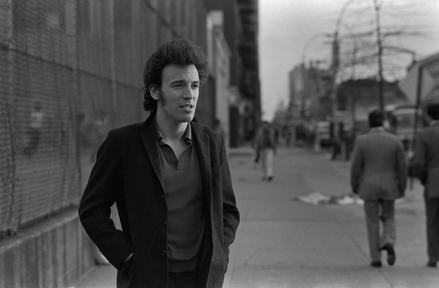 Joel Bernstein Black and White Photograph - Bruce Springsteen