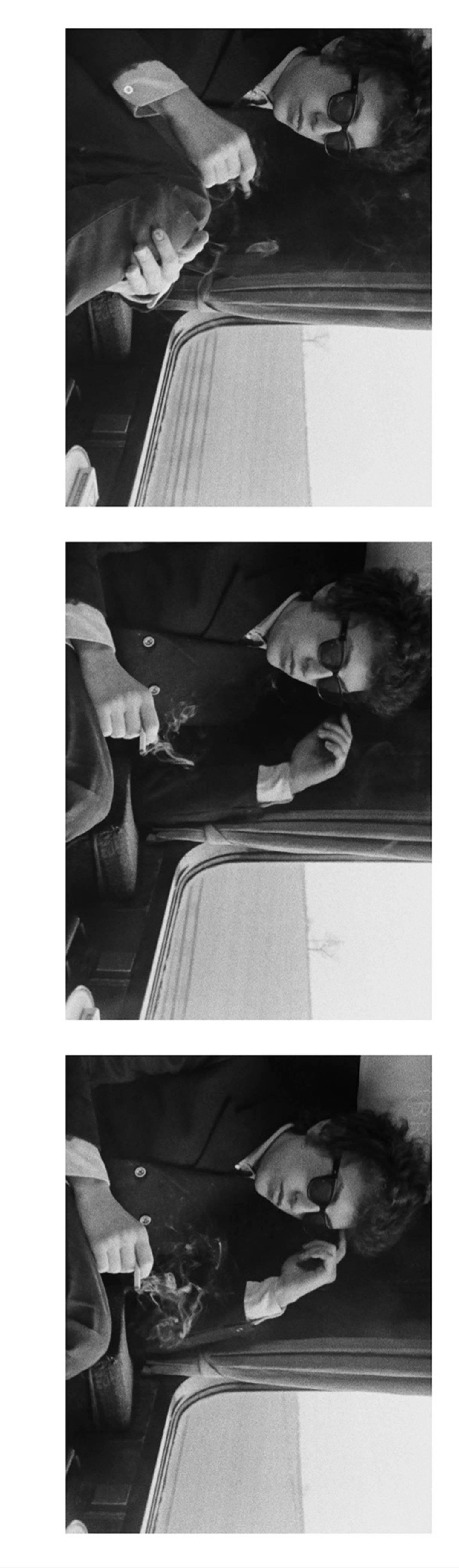 Bob Dylan en route to Manchester (tryptych) - Mixed Media Art by D.A. Pennebaker
