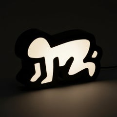 KEITH HARING - PopBox RADIANT BABY Design LED Light. Decor Style Interior Modern