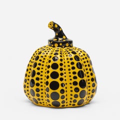 YAYOI KUSAMA - Pumpkin (Yellow). Conceptualism, Contemporary, Modern art, Dots