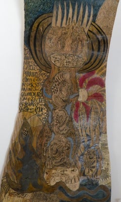 Folk Art Drawings and Watercolor Paintings