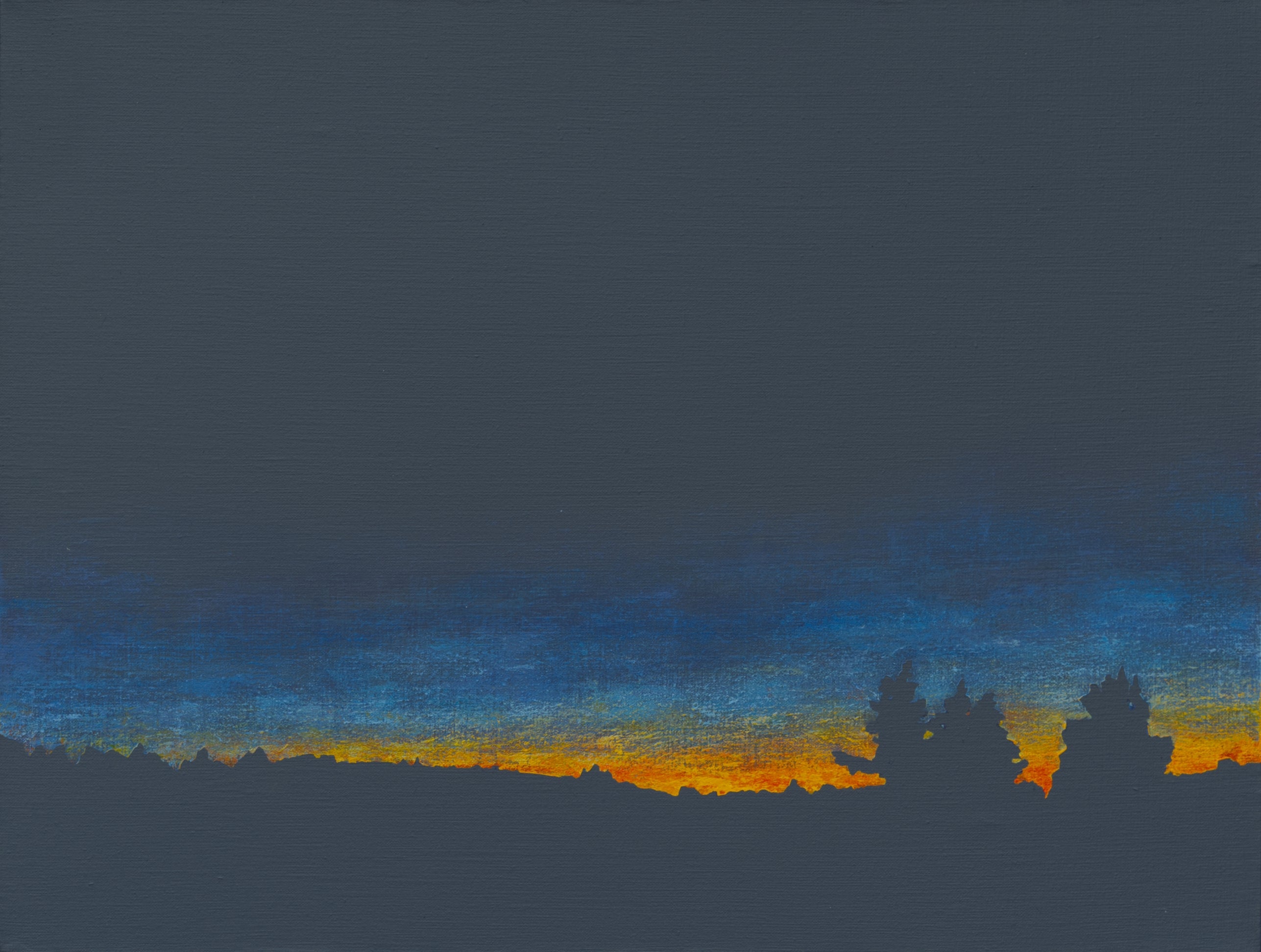 Light 27 August 20:36 - Contemporary Expressive Landscape Painting, Forest