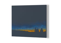 Light, 27 de agosto, 20:36 - Pintura paisajística expresiva contemporánea, Bosque
