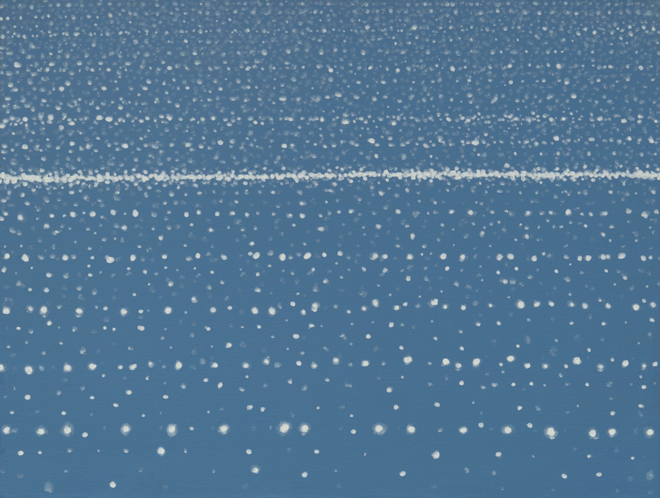 Robert Motelski Abstract Painting - Light 5 March 09:22  -   Modern Minimalistic Landscape Painting, Sea View