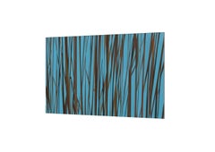 Reeds 11 February 16:03 - Minimalistic Landscape Oil Painting, Nature, Lake View