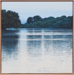 Wisła (Vistula) - Contemporary Atmospheric and Modern Nature Painting