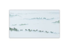 Mist 22 January 11:02 - Modern Expressive Mountains Forest Landscape