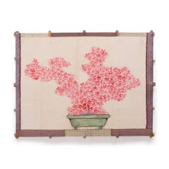 "Bonsai, " Mixed Media Collage