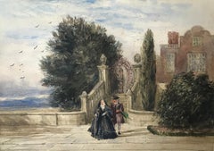 Romantic Landscape Drawings and Watercolours