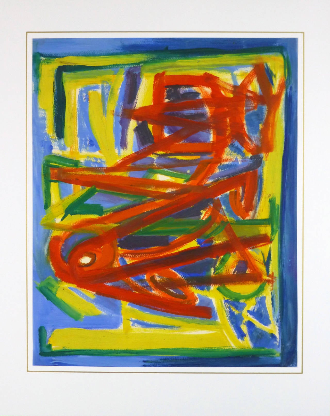 French Abstract Painting 3