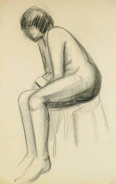 French Nude Drawing
