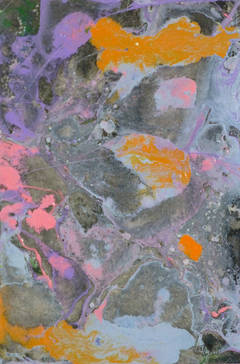 Abstract Enamel Painting