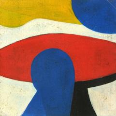 Vintage Abstract - Primary Focus III, Circa 1950