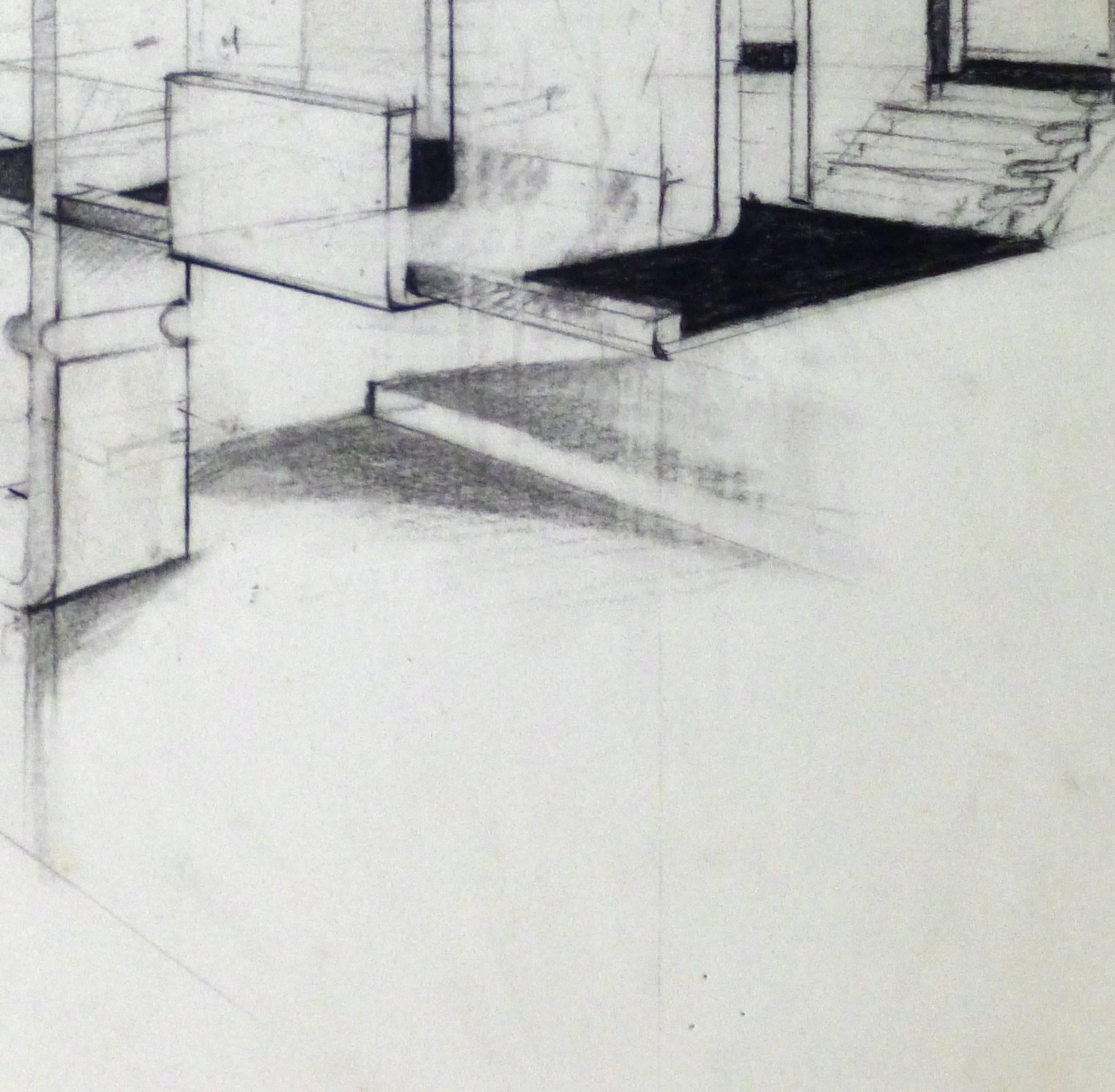 Vintage By - Dessin d'architecture - Art de Unknown