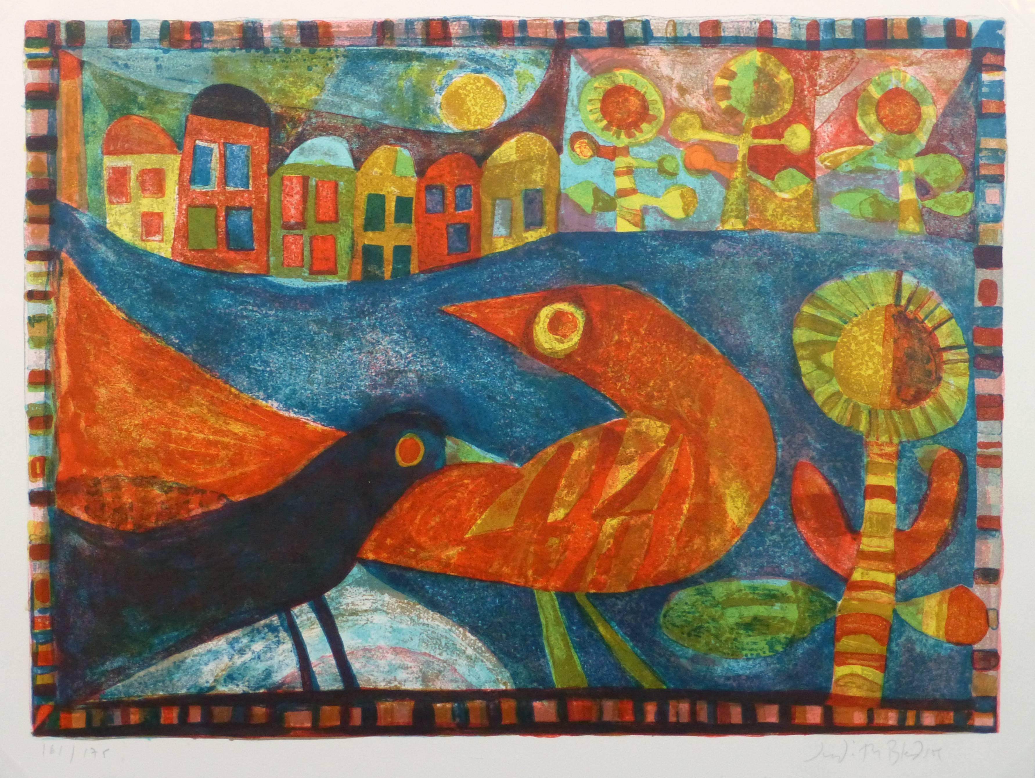 Judith Bledsoe Animal Print - Birds