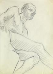 Nude Pencil Sketch- Nude Perspective 