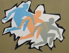Vintage French Abstract