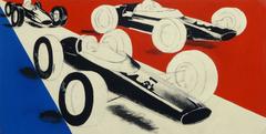 Vintage French Modern - Car Race