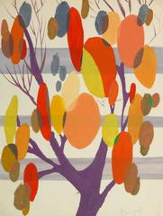 Vintage French Abstract - Graphic Autumn