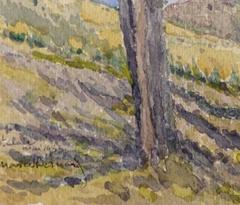 Vintage French Watercolor- Côte d'Azur