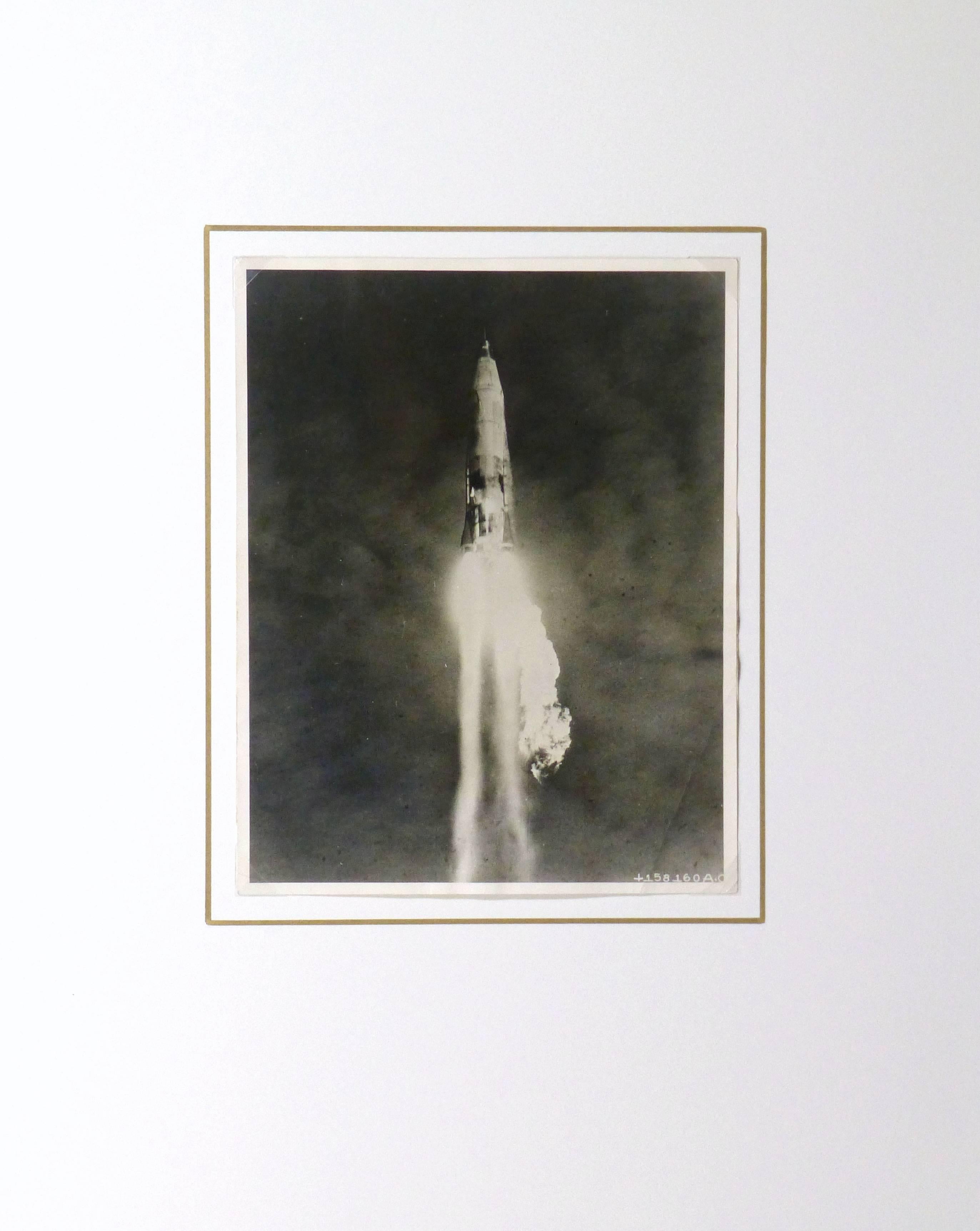 Vintage Photograph - Atlas Rocket 1