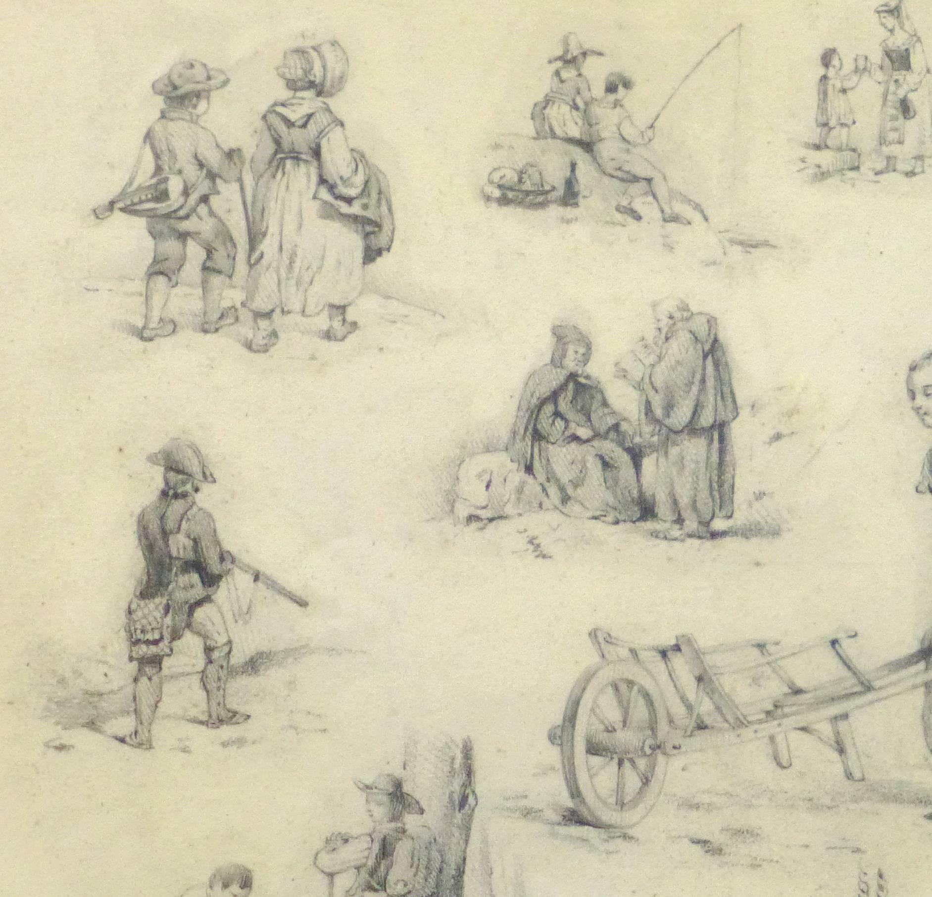 laborers drawing