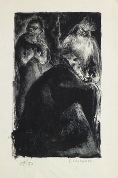 Vintage Lithograph - The Trio