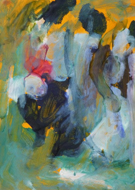 Unknown Modern French Abstract, Painting For Sale at 1stdibs