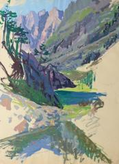French Landscape - Mountain Ravine