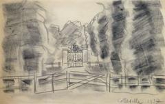 French Charcoal - Colleville Gates