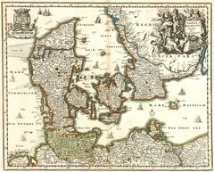 Map of Denmark, 1724 6
