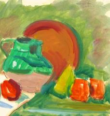 Peinture - Nature morte française vintage