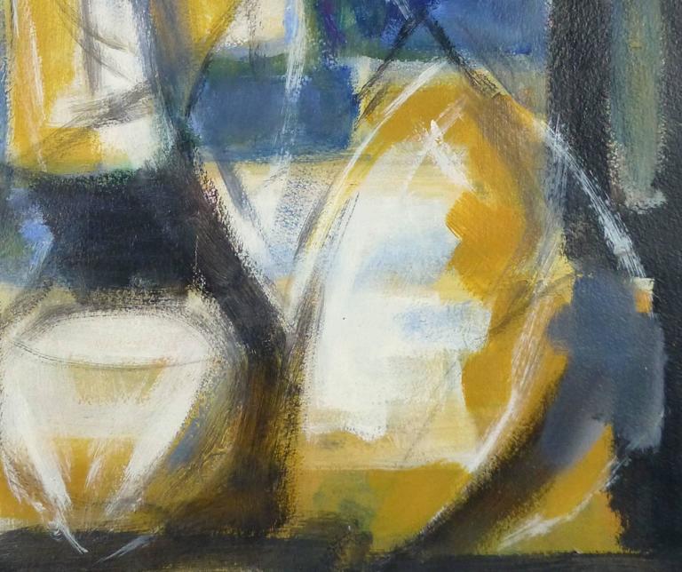 Unknown Vintage French Abstract Painting, Painting For Sale at 1stdibs