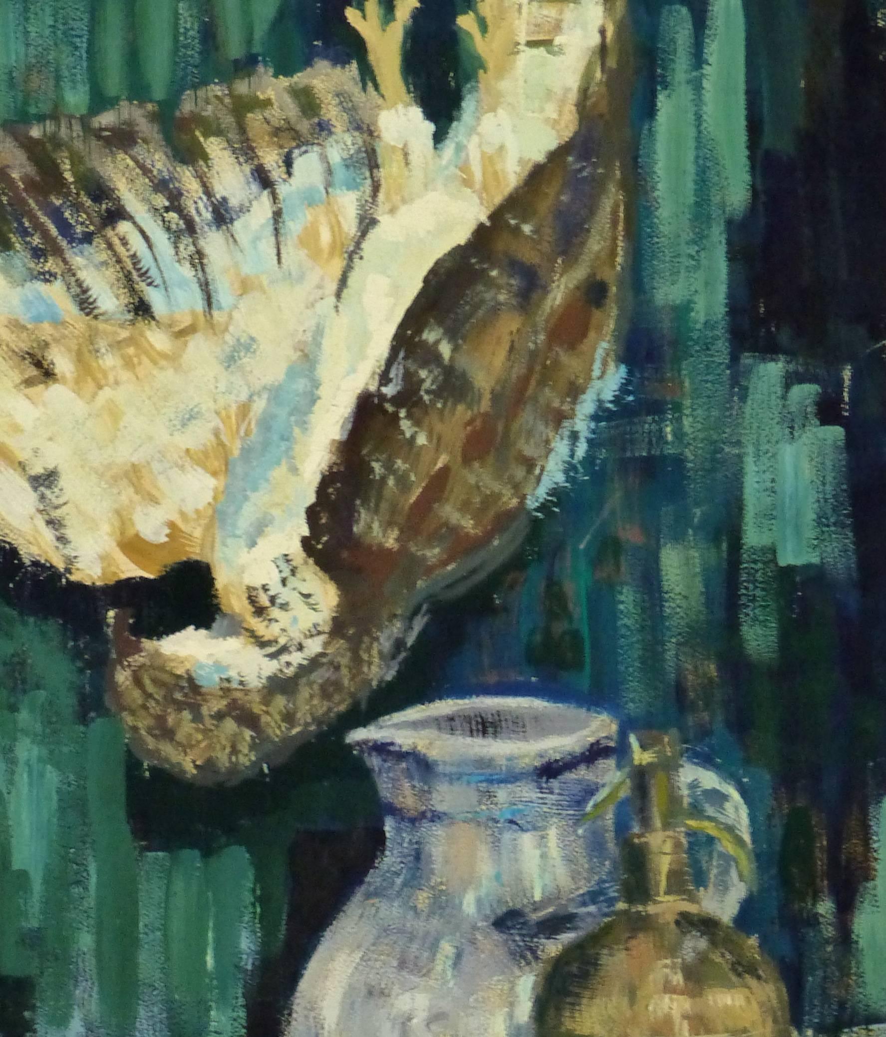 Bodegón francés vintage - Painting de Grau Ias