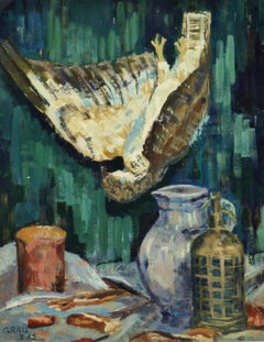 Retro French Still-Life Painting