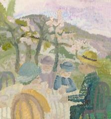 Vintage Impressionism Style French Painting