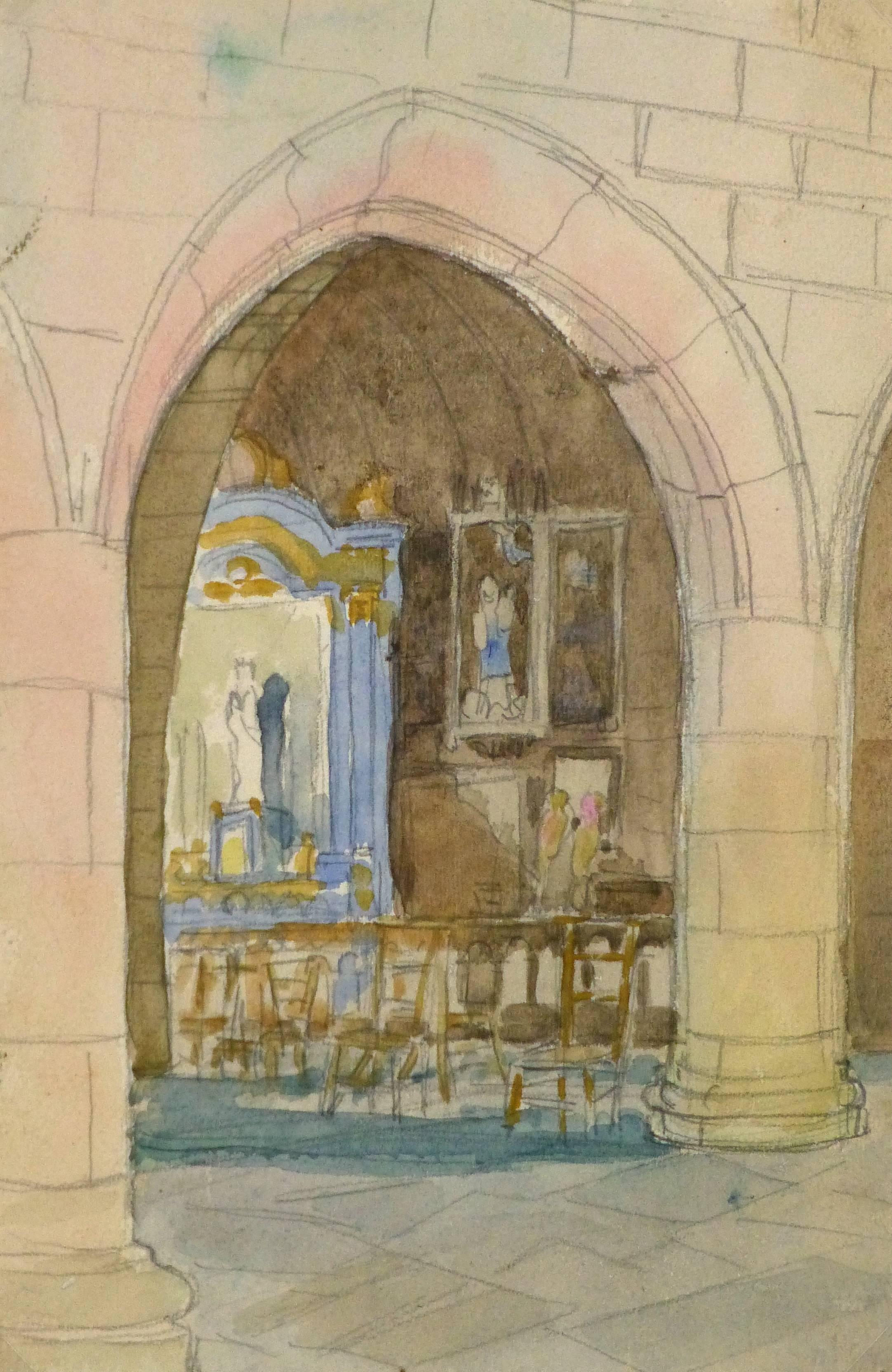 Church Architecture Painting