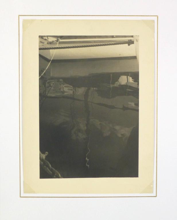 Vintage French Silver Gelatin Photograph - Boats 2